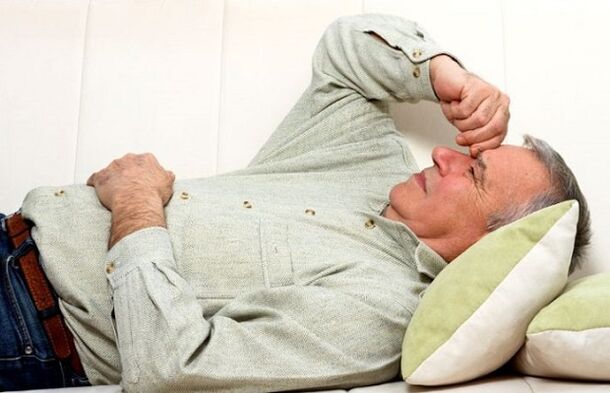 Schmerzen in den Hoden von Männern nach Erregung